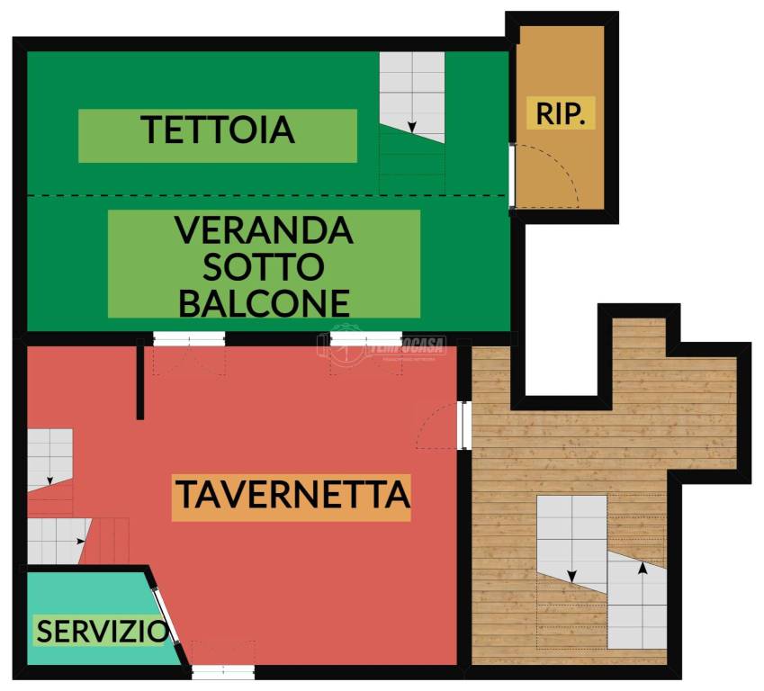 PLAN. 2-D TAVERNA