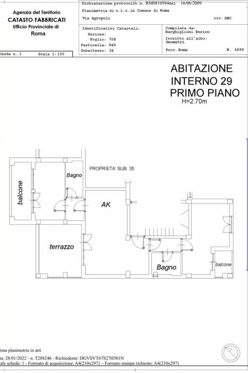 pln appartamento via agropoli