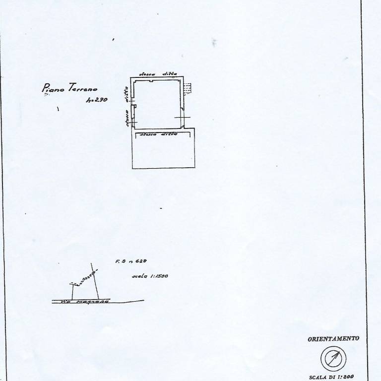 Planimetria autorimessa