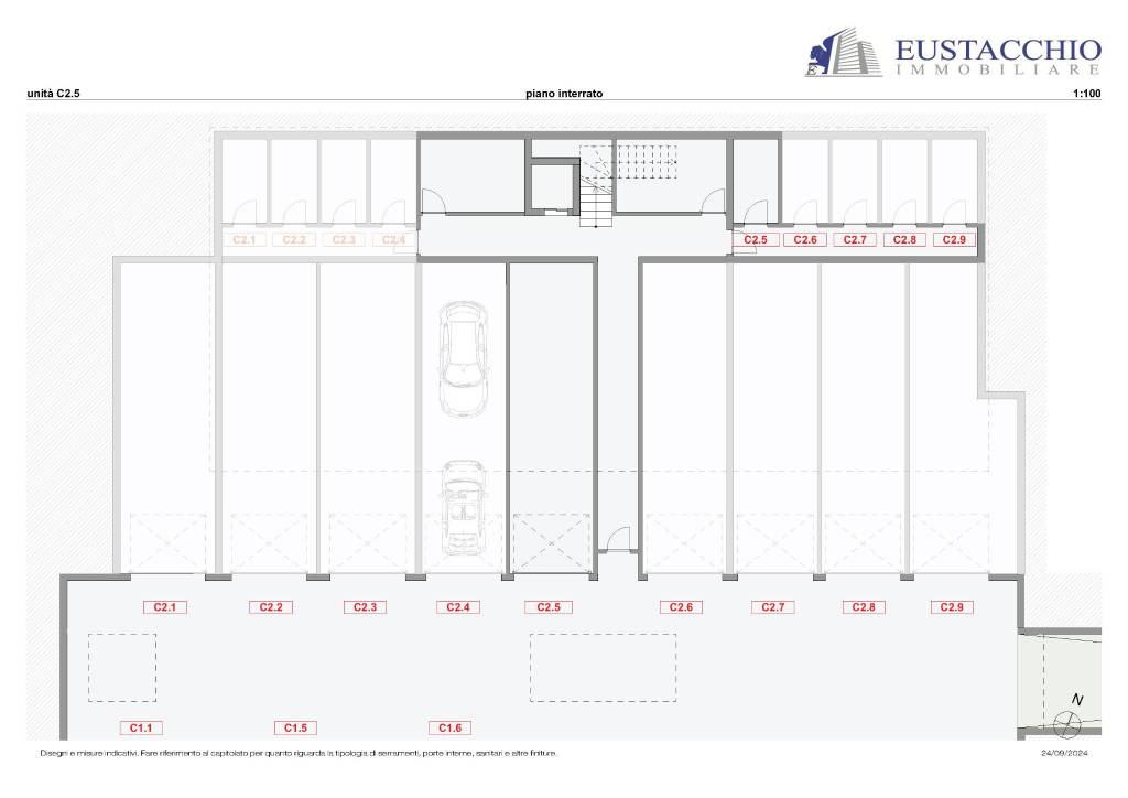 C2.5 pianta piano interrato