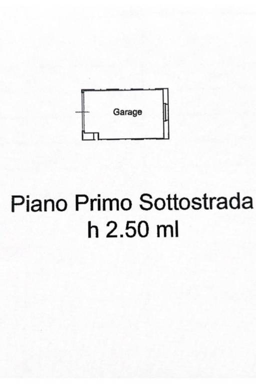 Piano Primo Sottostrada 1