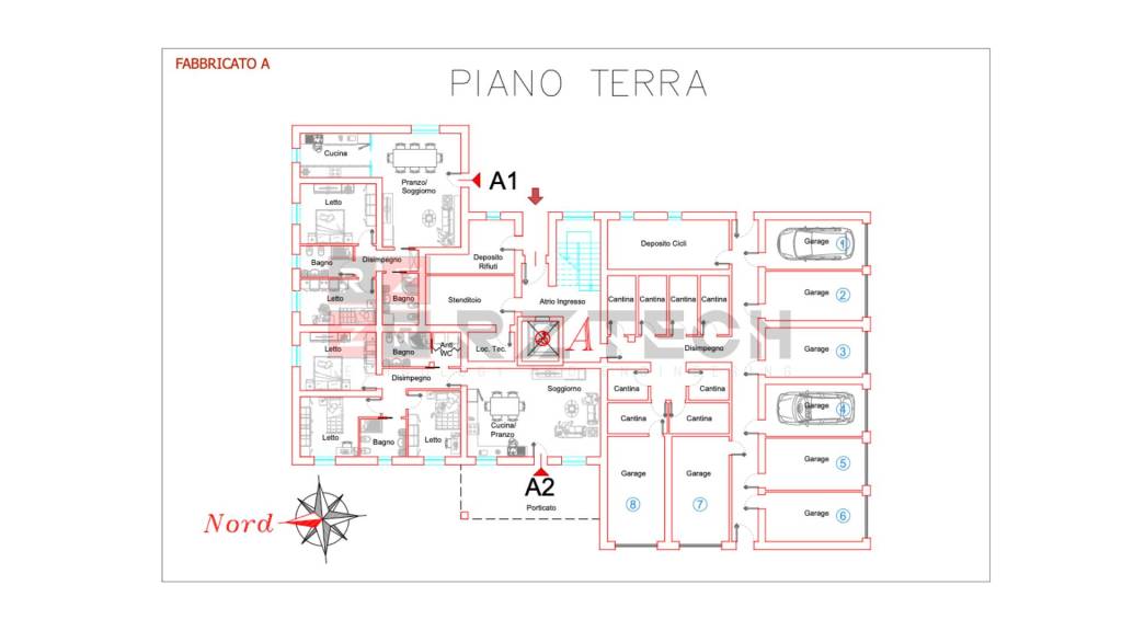 PIANO TERRA-FABBRICATO A