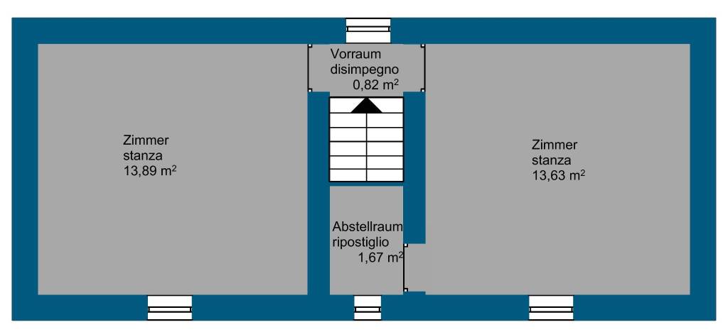 Planimetria 1° piano