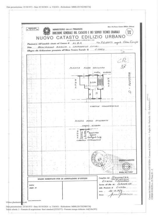 Plan.C.so Europa 25 1