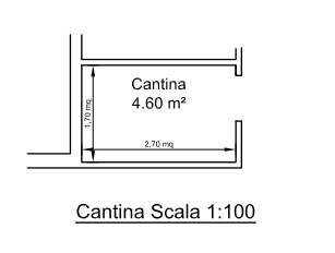 planimetria cantina