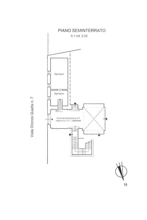 Planimetria Cantina Pubblicità