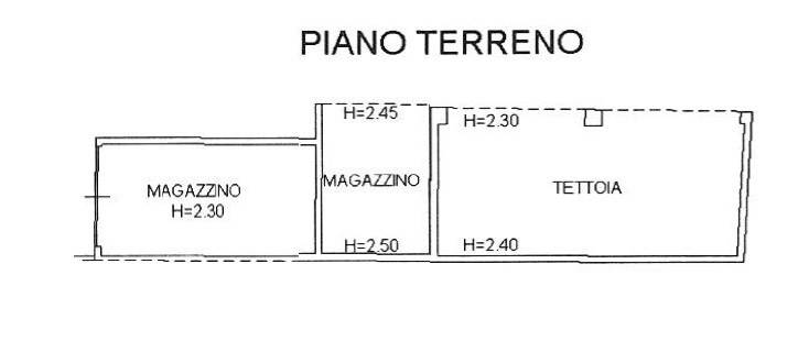 23B PLANIMETRIA TETTOIA E MAGAZZINI