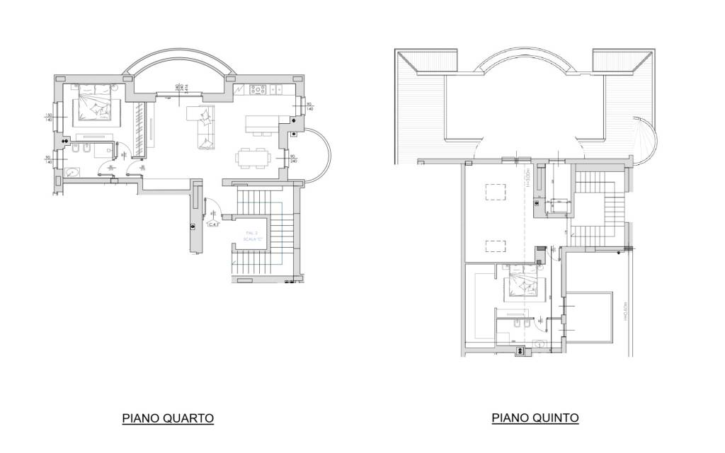 Planimetria attico C 4.1