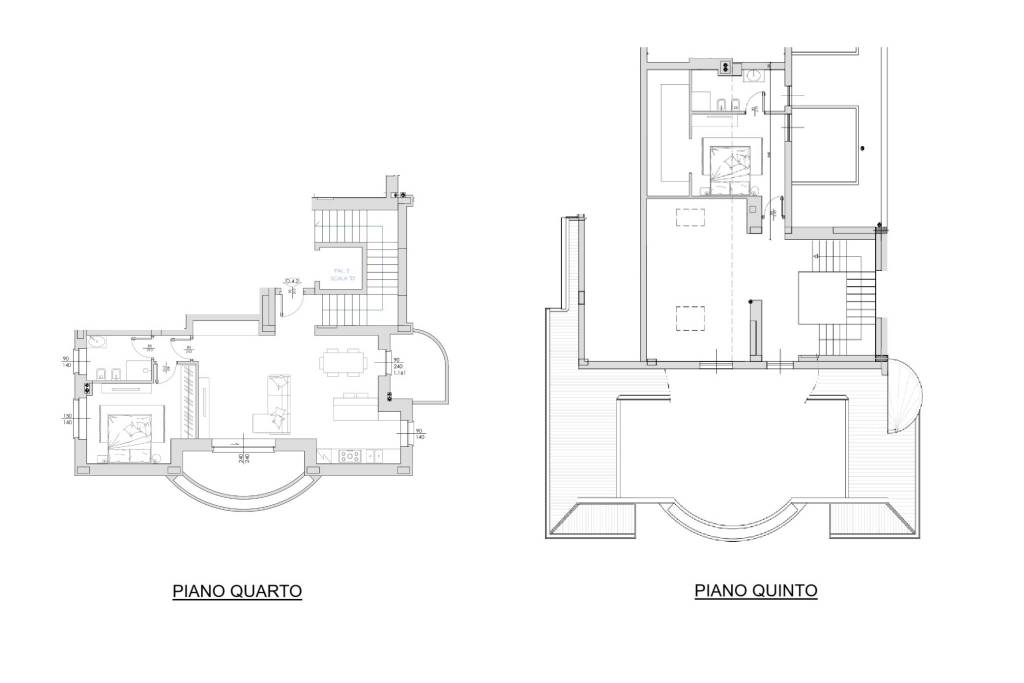 Planimetria attico D 4.2