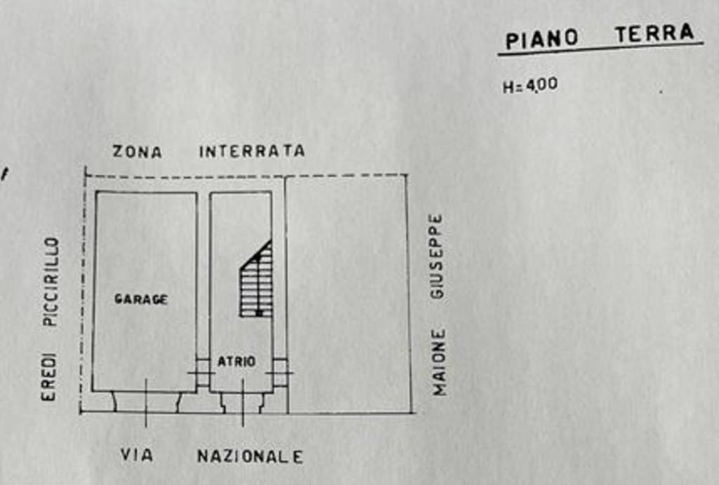 Piano terra sx