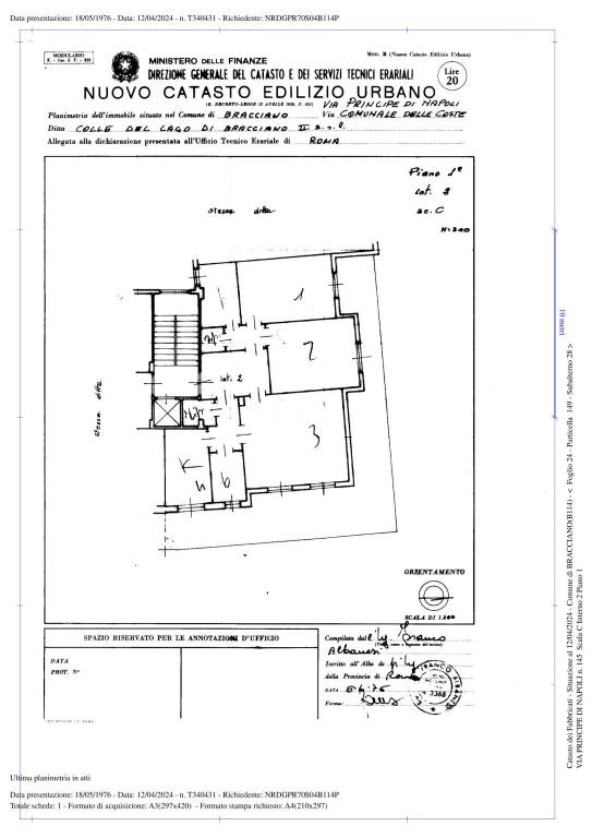 Planimetria catastale  (1) 1