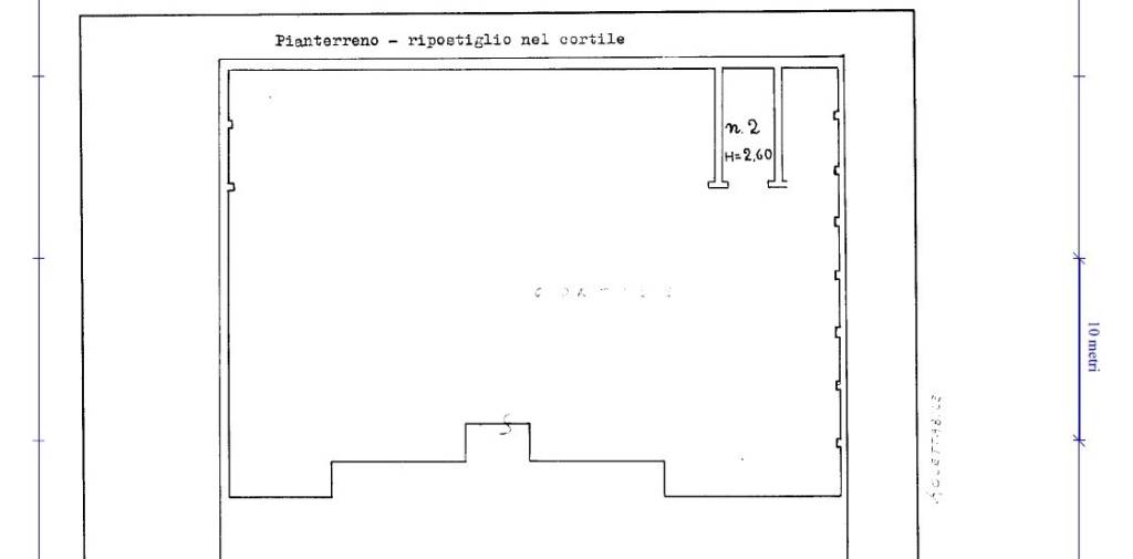 planimetria box auto