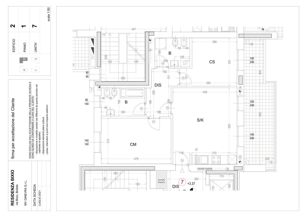 via Bixio_schede commerciali_ED 2_P 1_APP 7_REV 05