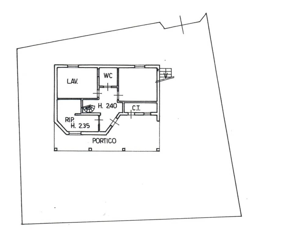 Mappa catastale casa Barcuzzi - 19960403-1