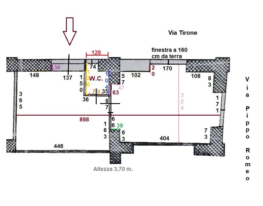 Plan ufficio Cadorna quotata