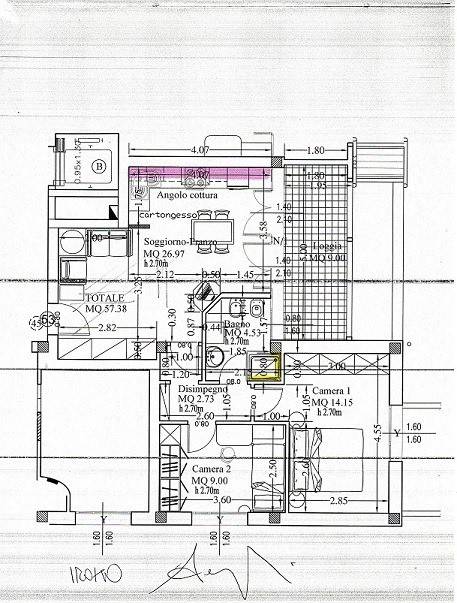 via ferrarese 24 plan bianco nero