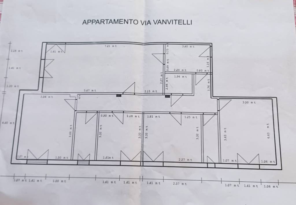 Planimetria Vanvitelli