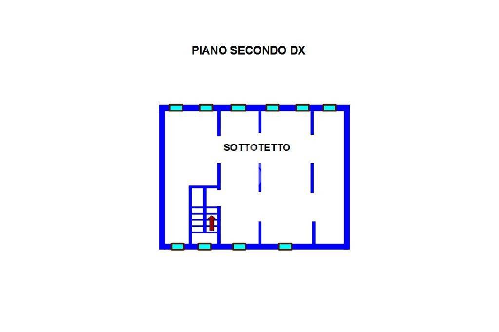 piano secondo sottotetto