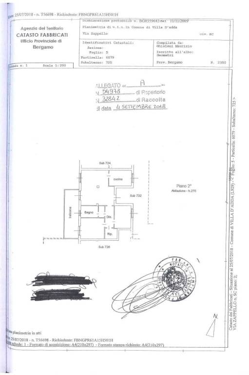 SCHEDE E ELABORATI PLANIMETRICI 1