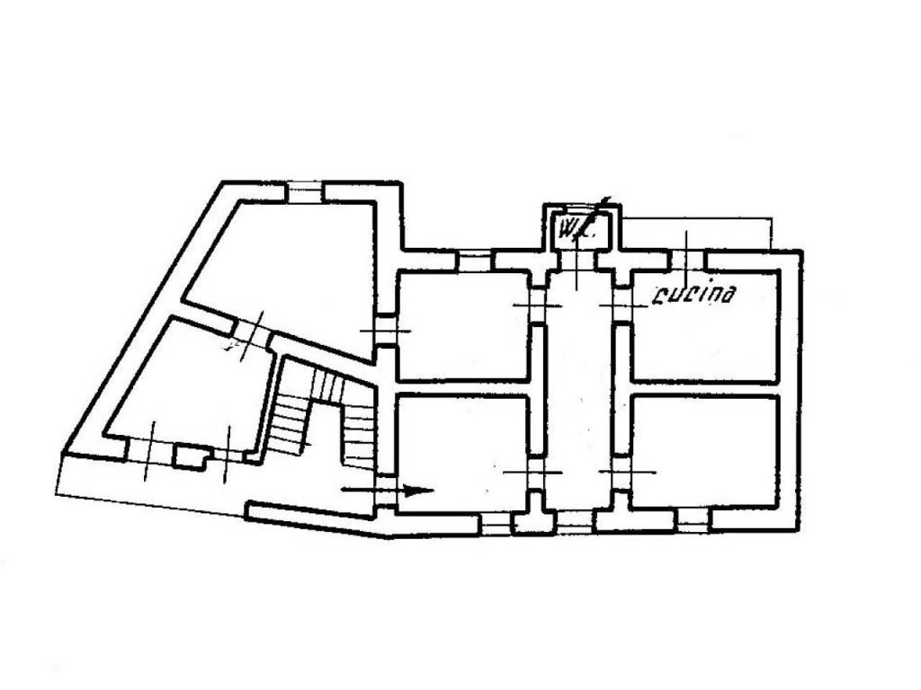 Plan CA.1761 piano secondo