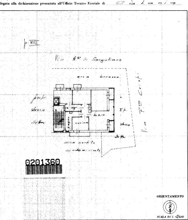 PLAN V  DI SAN GIULIANO RITAGLIATA 1