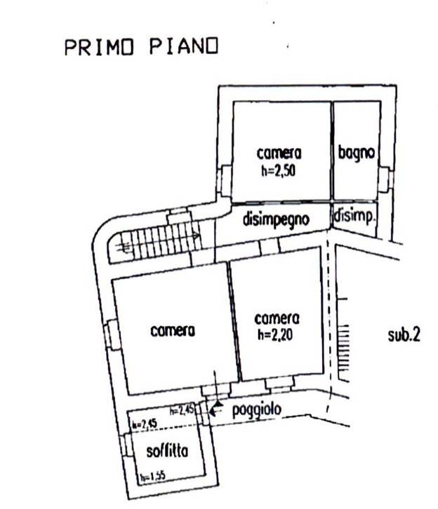 Primo piano immobile