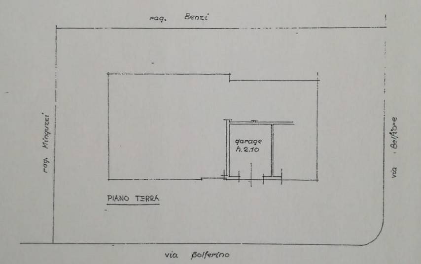 Piano terra - garage