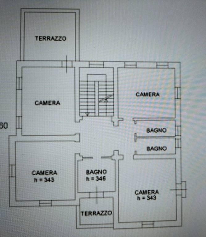 planimetria piano primo
