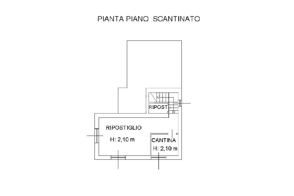 PLANIMETRIA PIANO SCANTINATO