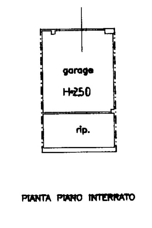 Planimetria - Garage