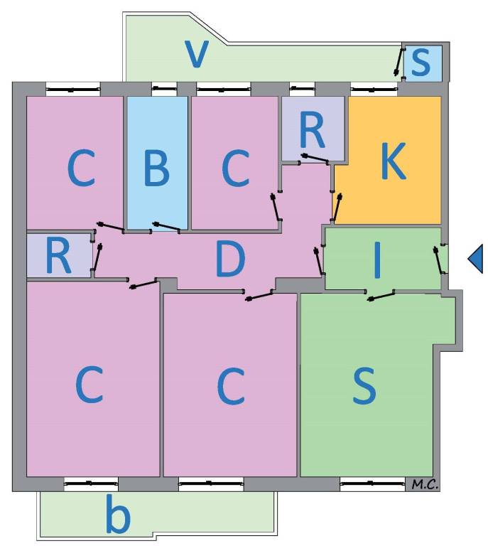 d2 Pianta schematica