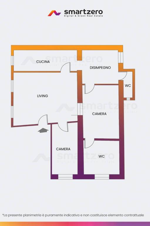 Planimetria - Via Concordia -  Immobiliare