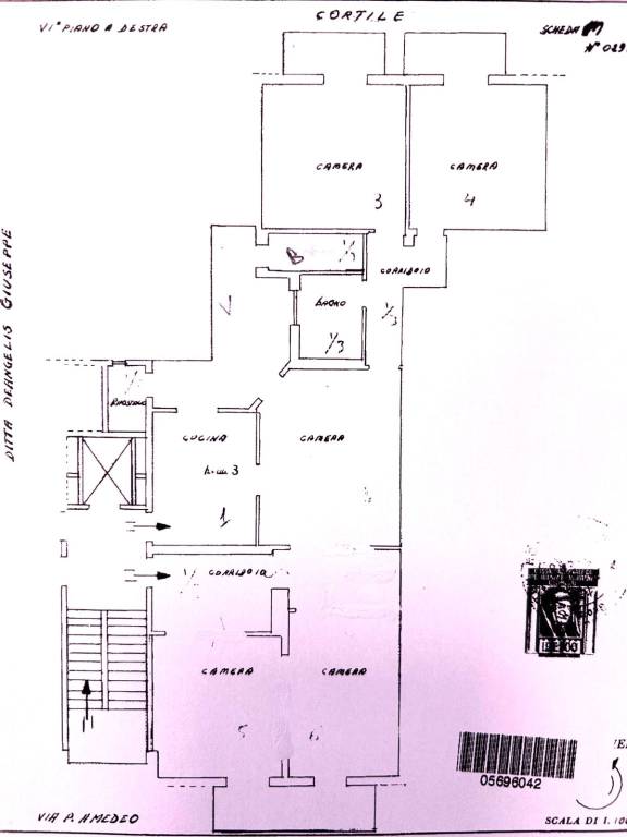 Plan P. M. delle Grazie 1