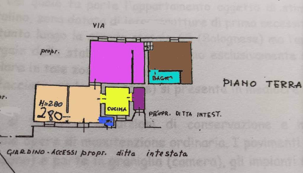 planim. 3 vani Pratolino color