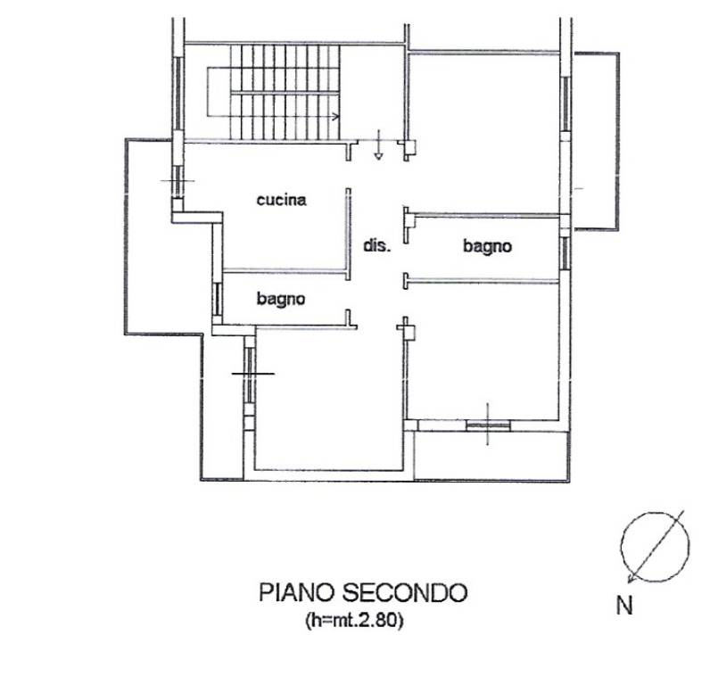 piantina 2° piano