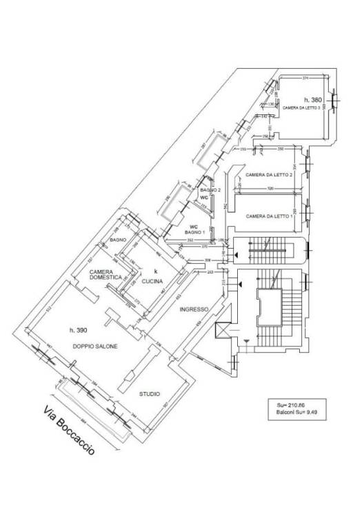 2° Piano - 210mq