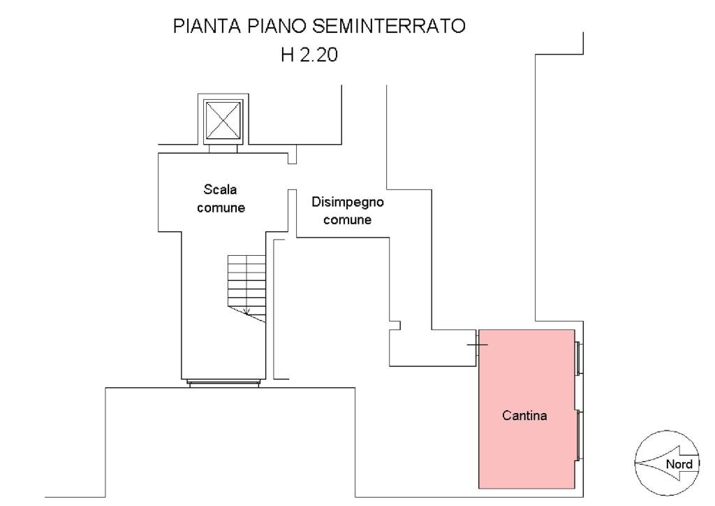 Planimetria cantina