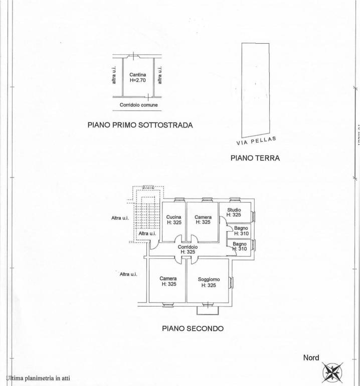 planimetria Via Pellas- piano 2° 1