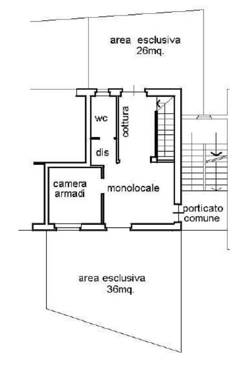 Planimetria piano terra PDF bianca