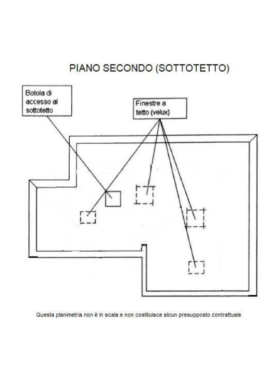 Planimetria pubblicità - Piano Primo 2