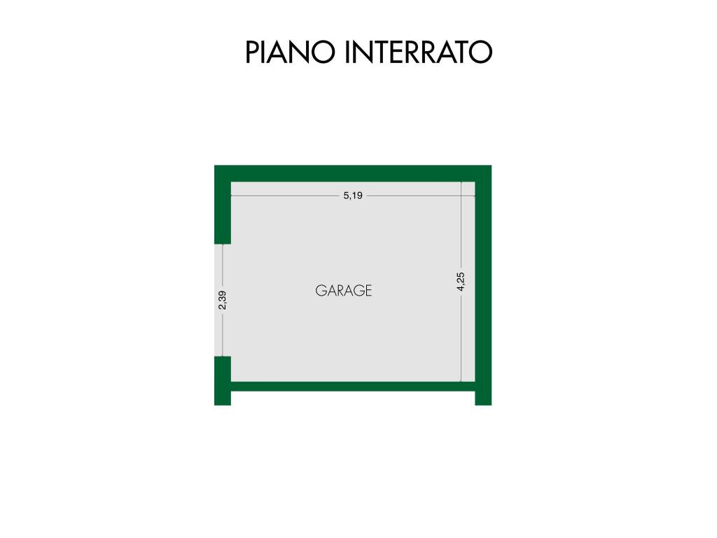 Via Brigata Toscana PIANO INTERRATO 1