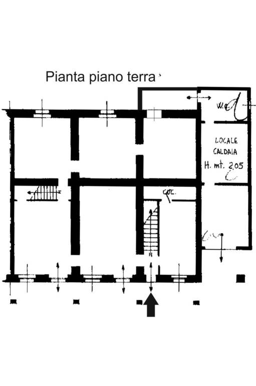 Planimetria 2D piano terra