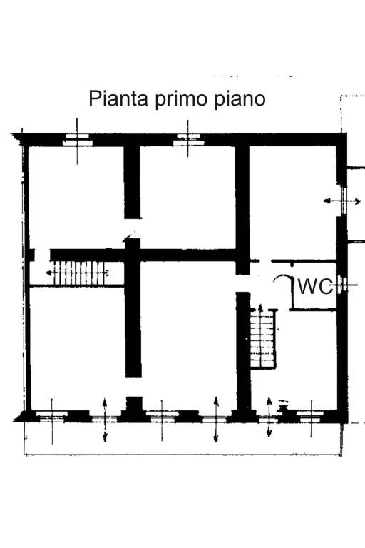 Planimetria 2D piano primo