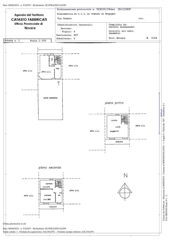 SCHEDA CASA 1