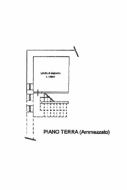 Planimetria Piano Terra Ammezzato