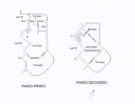 Planimetria Aurelia 40 lotto 25