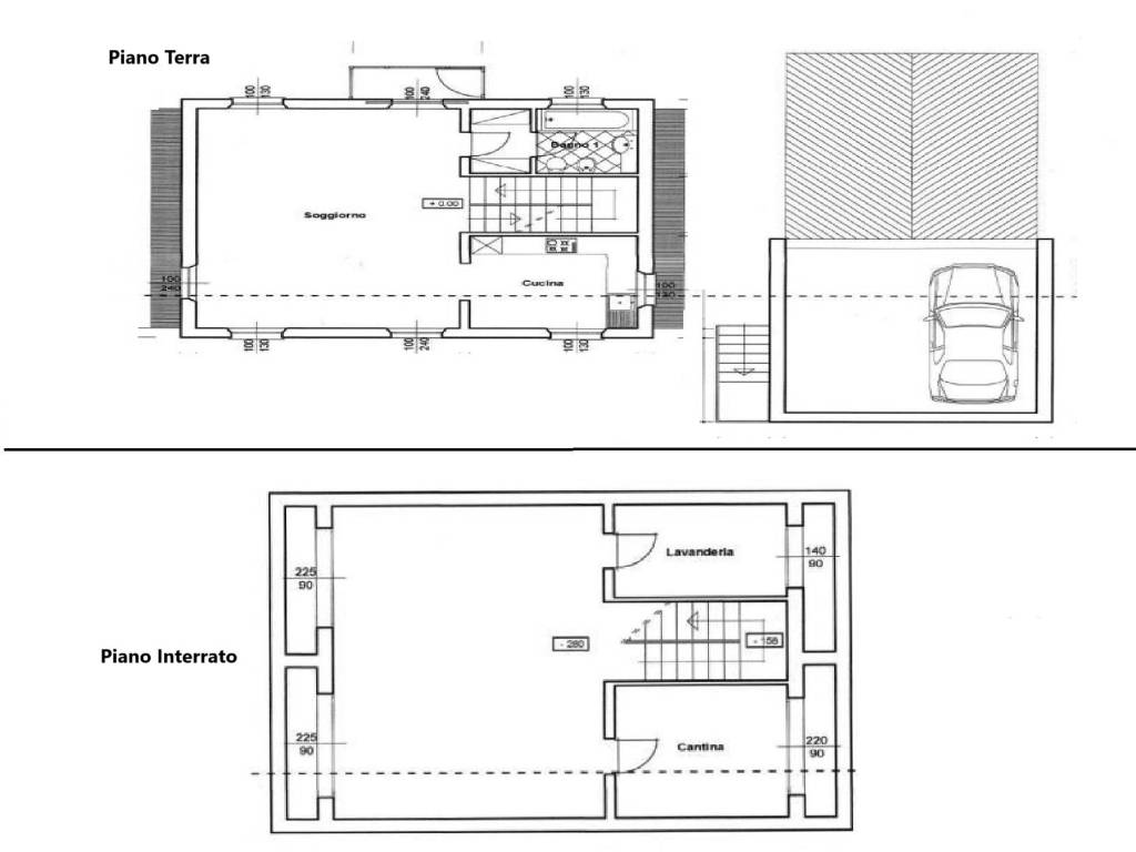 Piano Terra e Piano Interrato