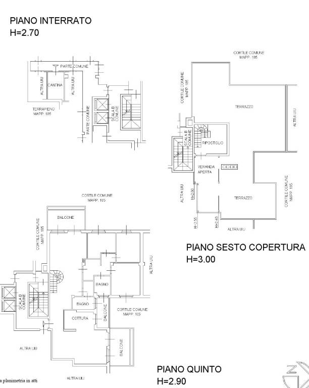 Planimetria abitazione