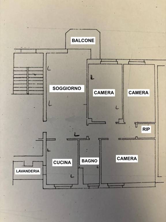 PLANIMETRIA VIA SELLA NUOVA, 10