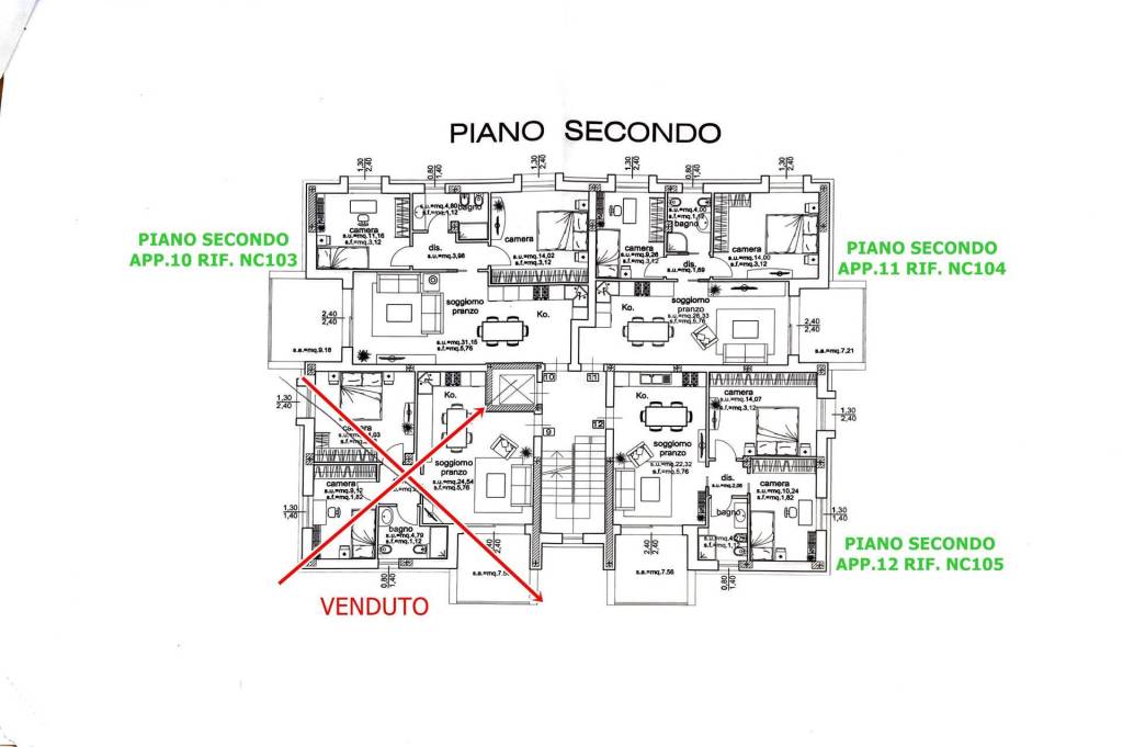 PALNIMETRIA PIANO SECONDO